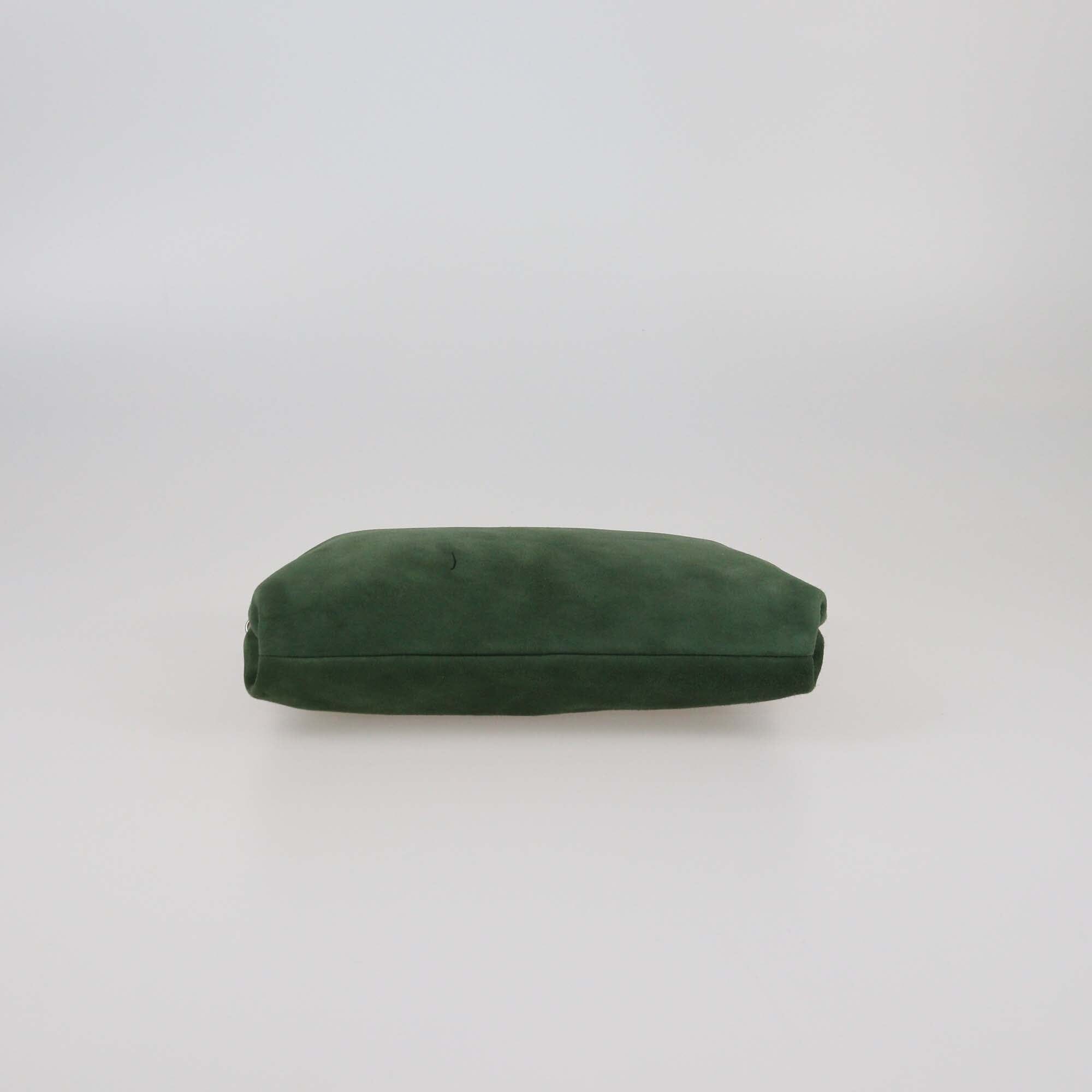 Jimmy Choo Green Callie Clutch Bag Womens Jimmy Choo 