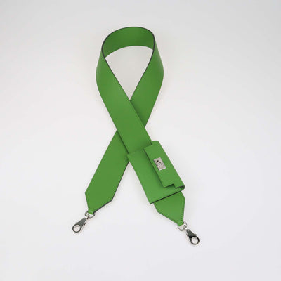 Hermes Vert Yucca Swift and Epsom Leather Kelly Pocket Bag Strap