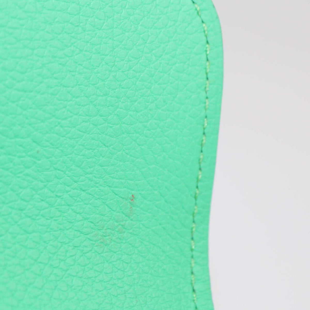Hermes Vert Comics Evercolor Leather Constance Slim Wallet