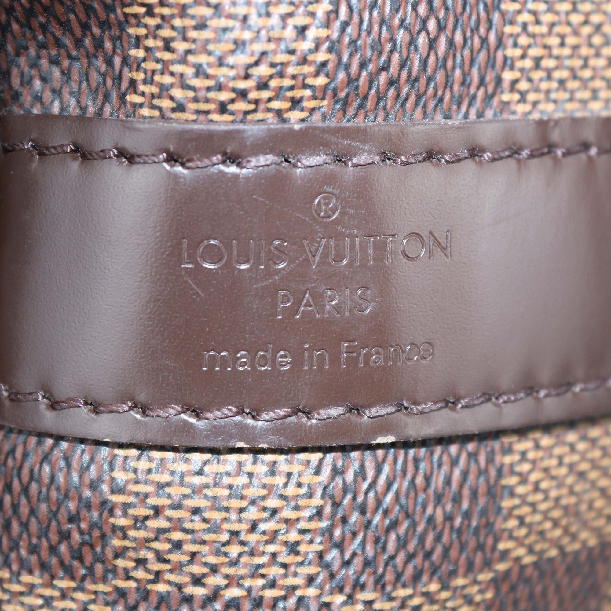 Louis Vuitton Damier Ebene Keepall Bandouliere 55