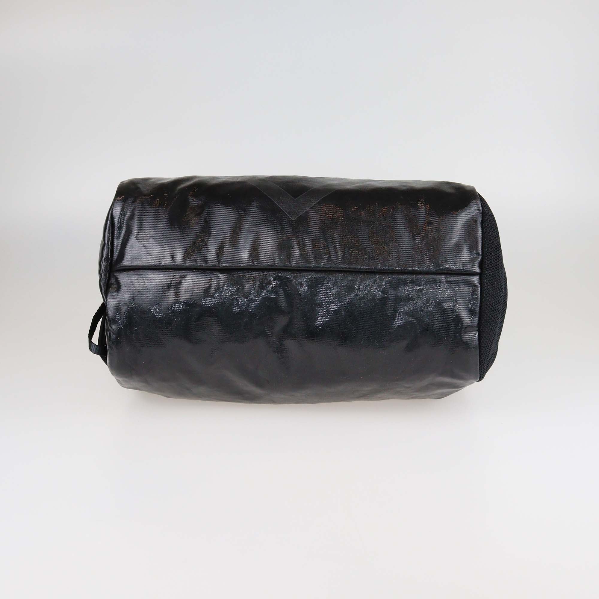 Chanel Black Sports Line Nylon Duffle Bag