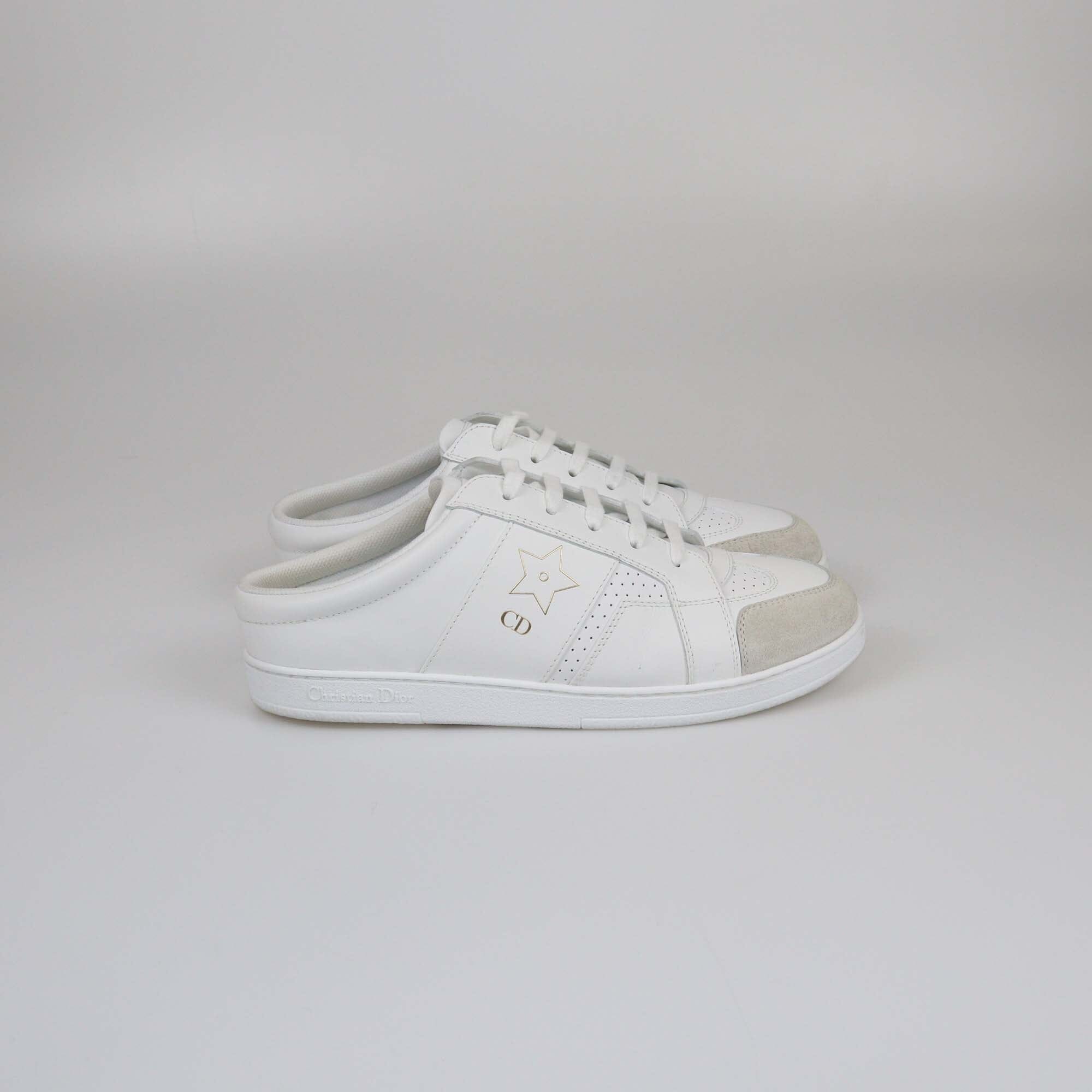 Christian Dior White Star Low Sneakers Womens Christian Dior 