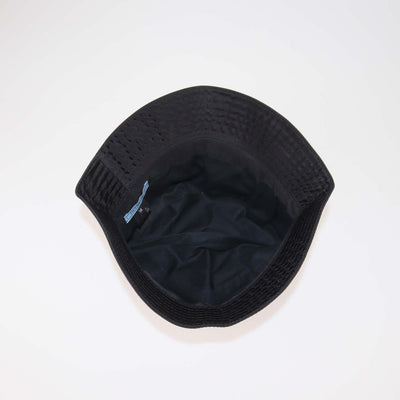 Prada Black Nylon Bucket Hat