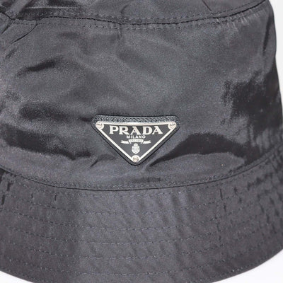 Prada Black Nylon Bucket Hat