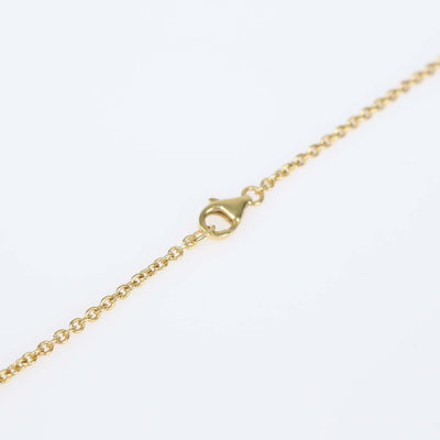 Cartier 18K Yellow Gold interlocking Love Necklace