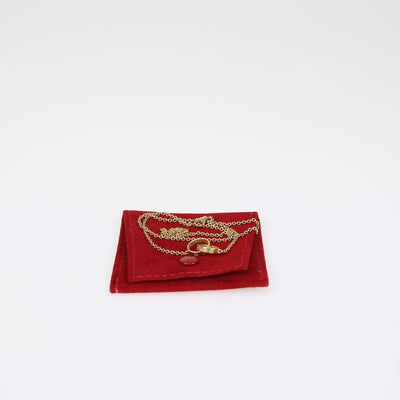 Cartier 18K Yellow Gold interlocking Love Necklace