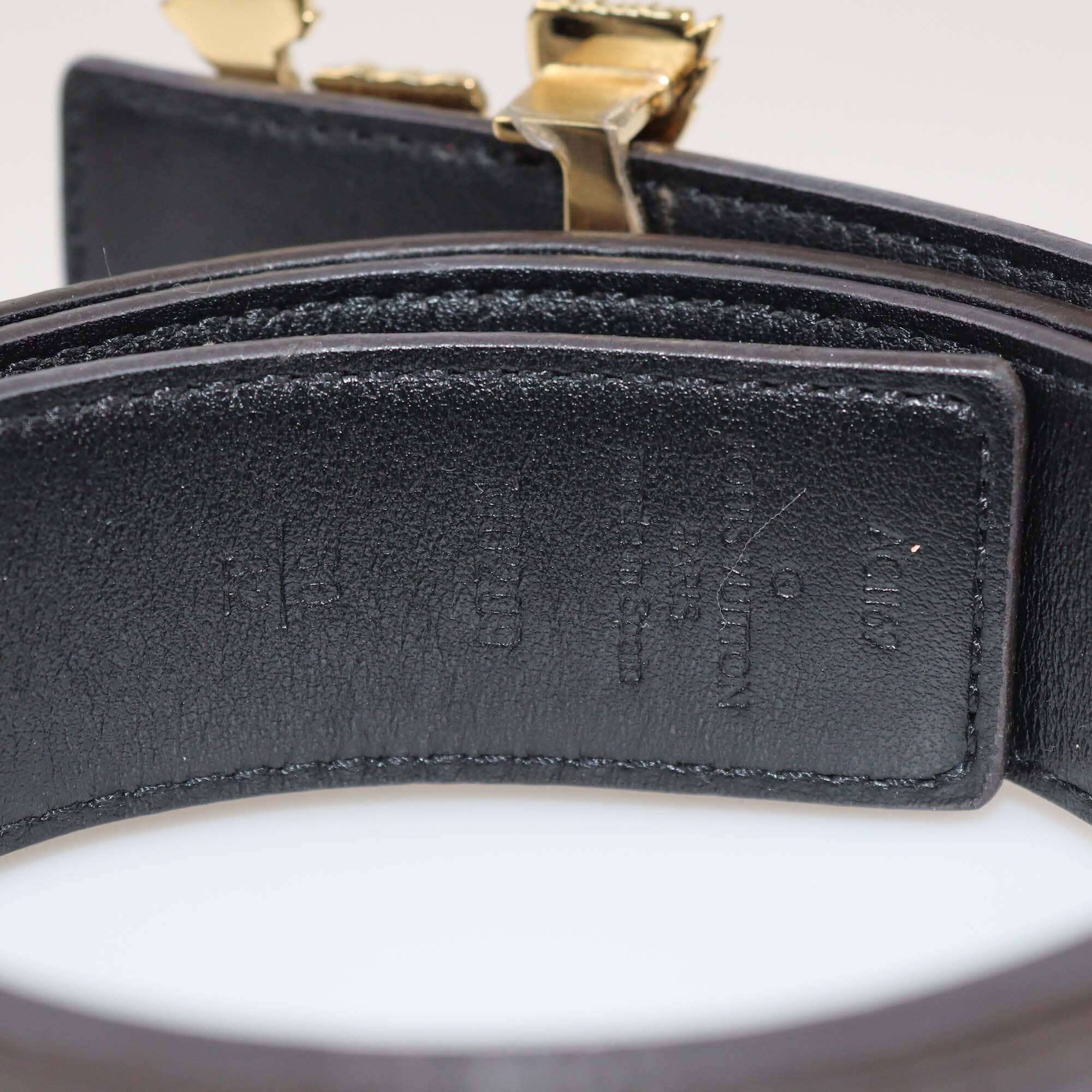 Louis Vuitton Monogram Canvas Reversible LV Pixel 30mm Belt Womens Louis Vuitton 