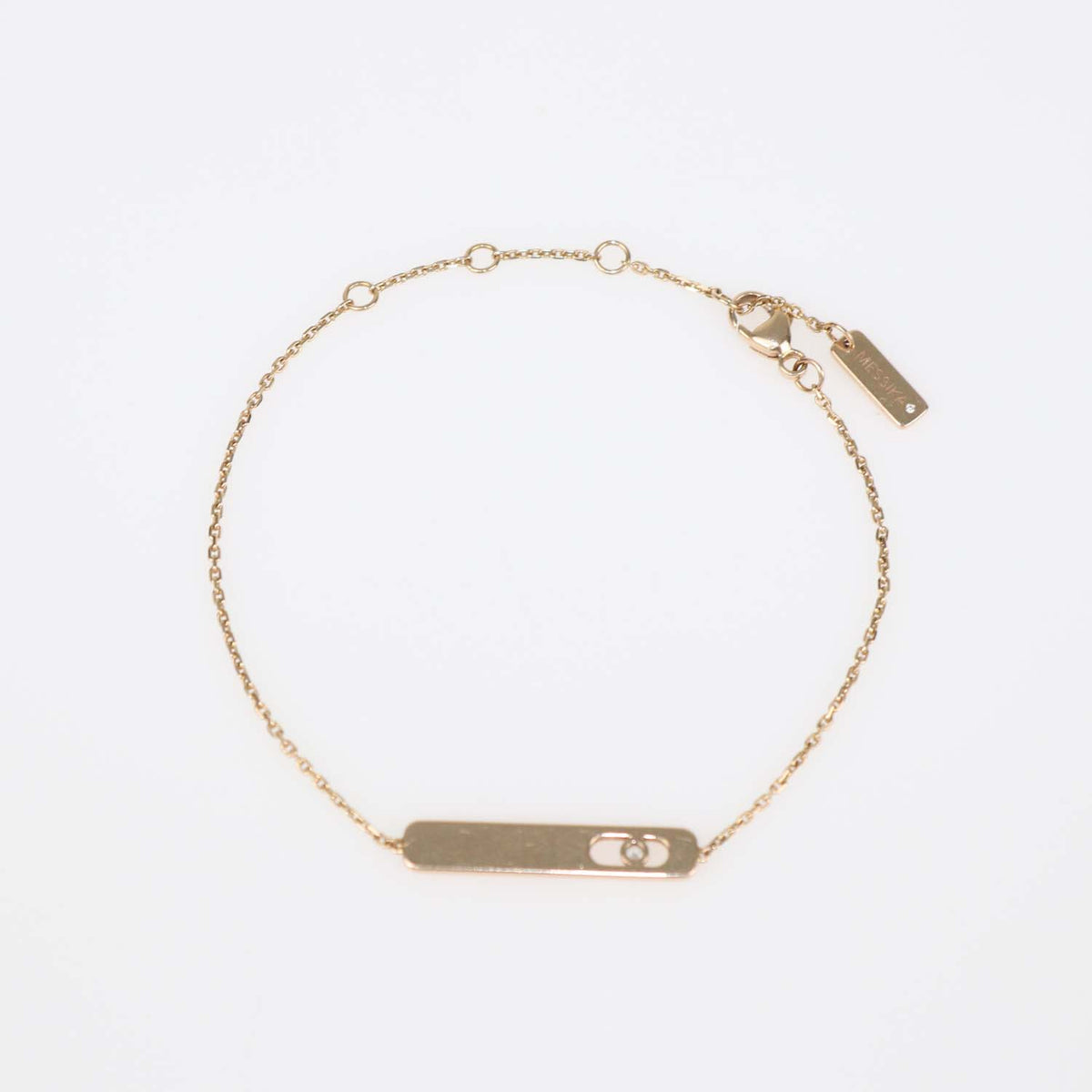 Messika 18K Rose Gold My First Diamond Bracelet