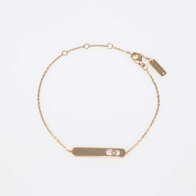 Messika 18K Rose Gold My First Diamond Bracelet