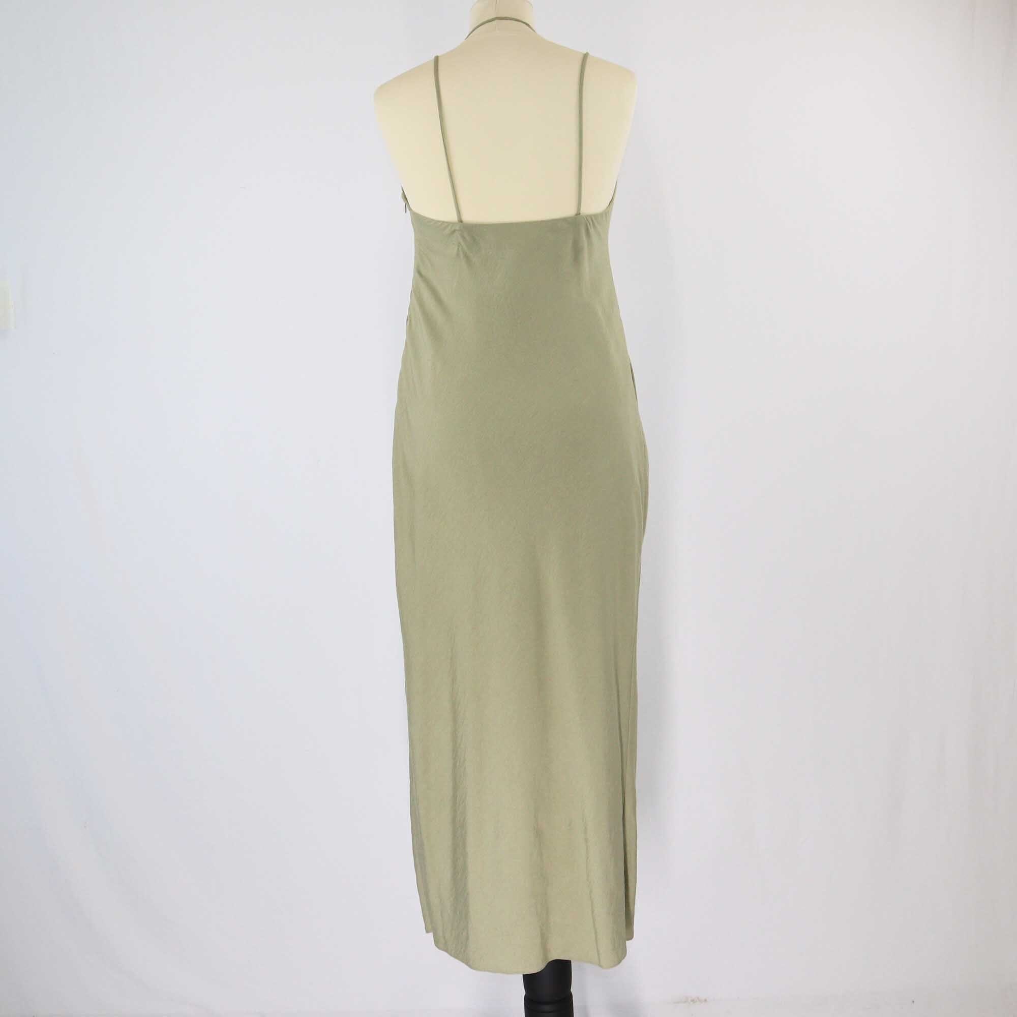 Jacquemus Army Green Adour Maxi Dress Clothing Jacquemus 