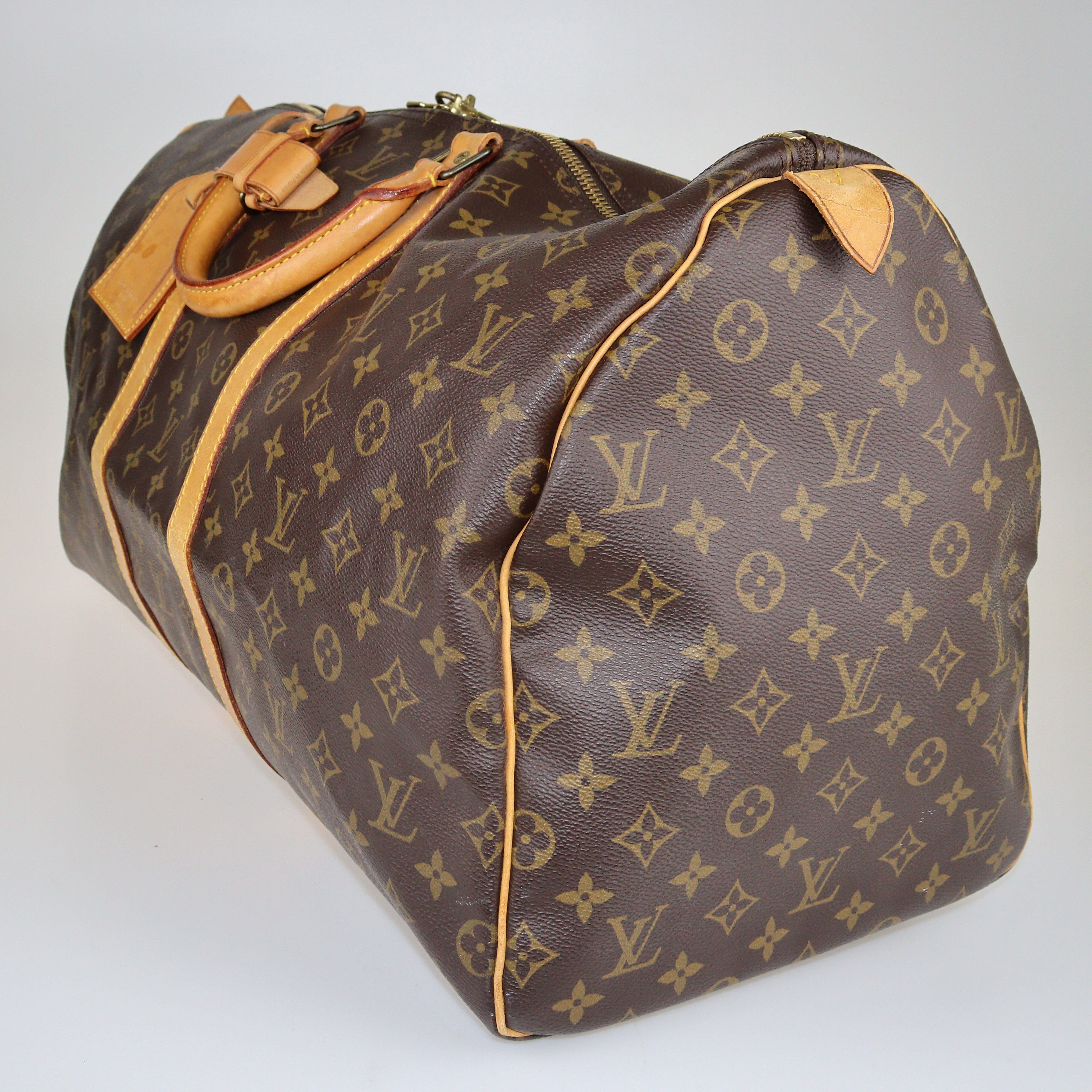 Monogram Canvas Keepall 55 Bag Bags Louis Vuitton 