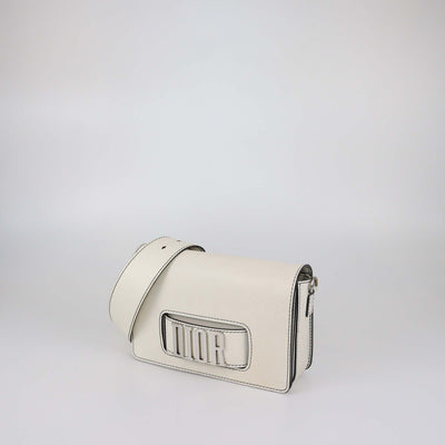 Christian Dior Off White Leather Dio(r)evolution Shoulder Bag