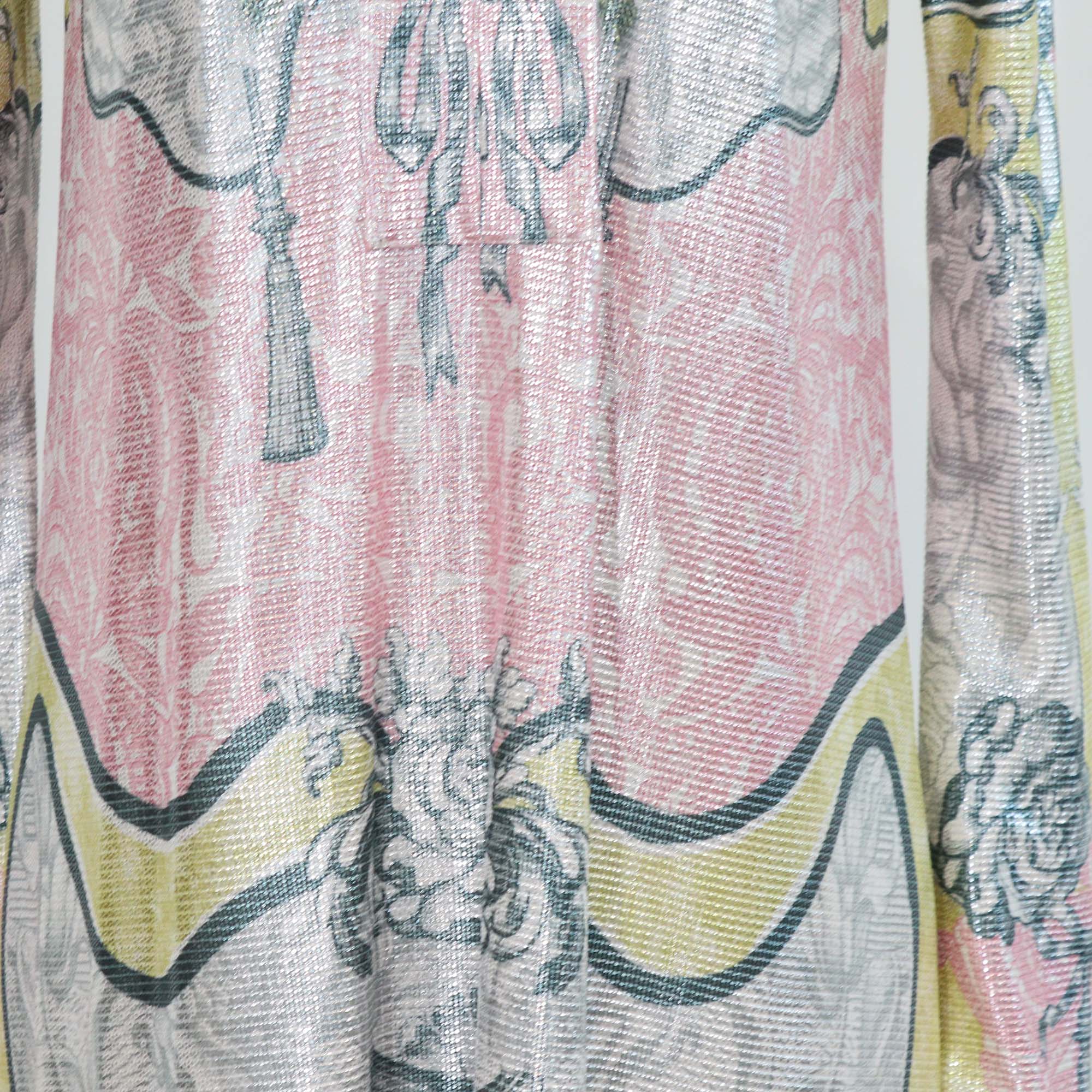 Mary Katrantzou Multicolor Floral Print Carrington Kaftan