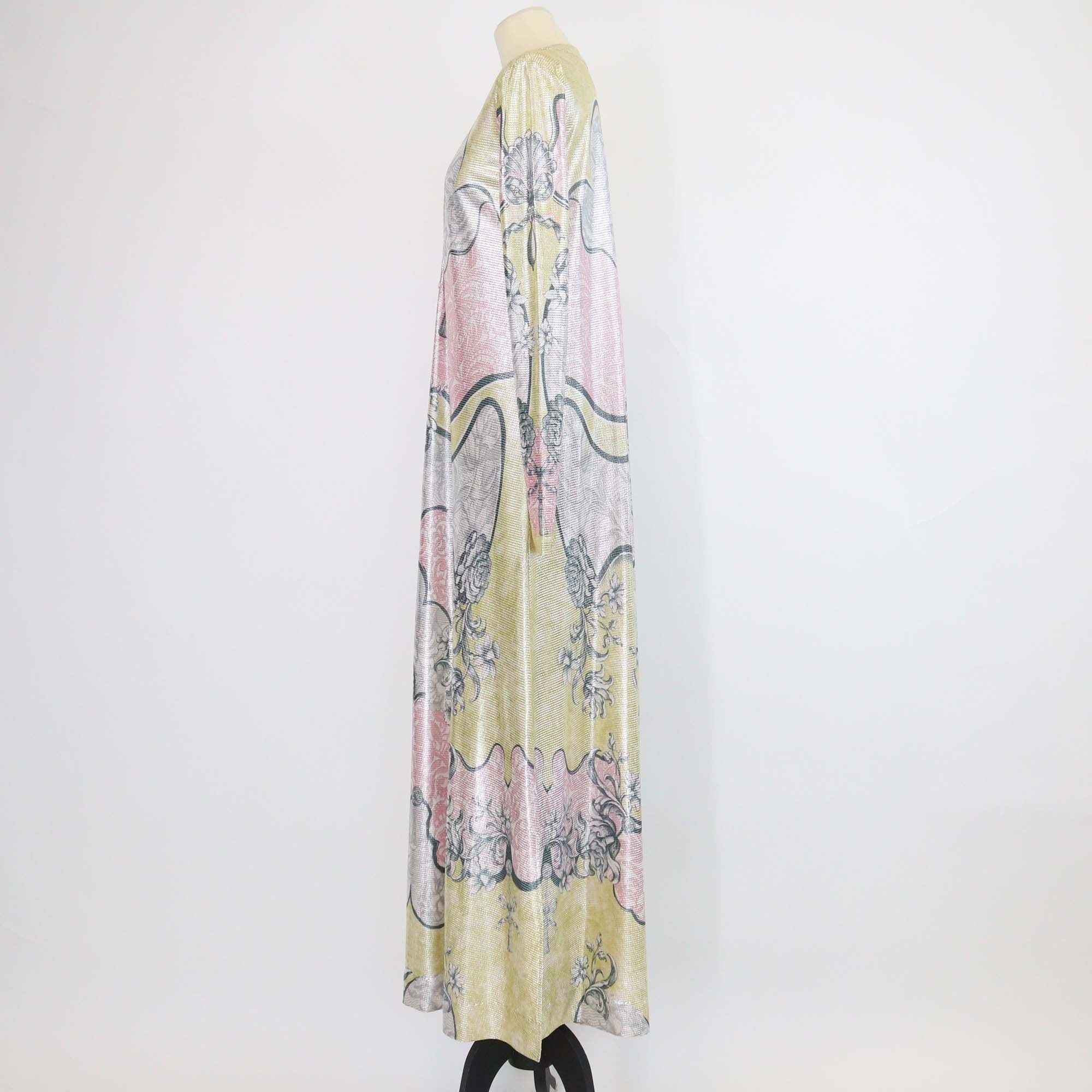 Mary Katrantzou Multicolor Floral Print Carrington Kaftan