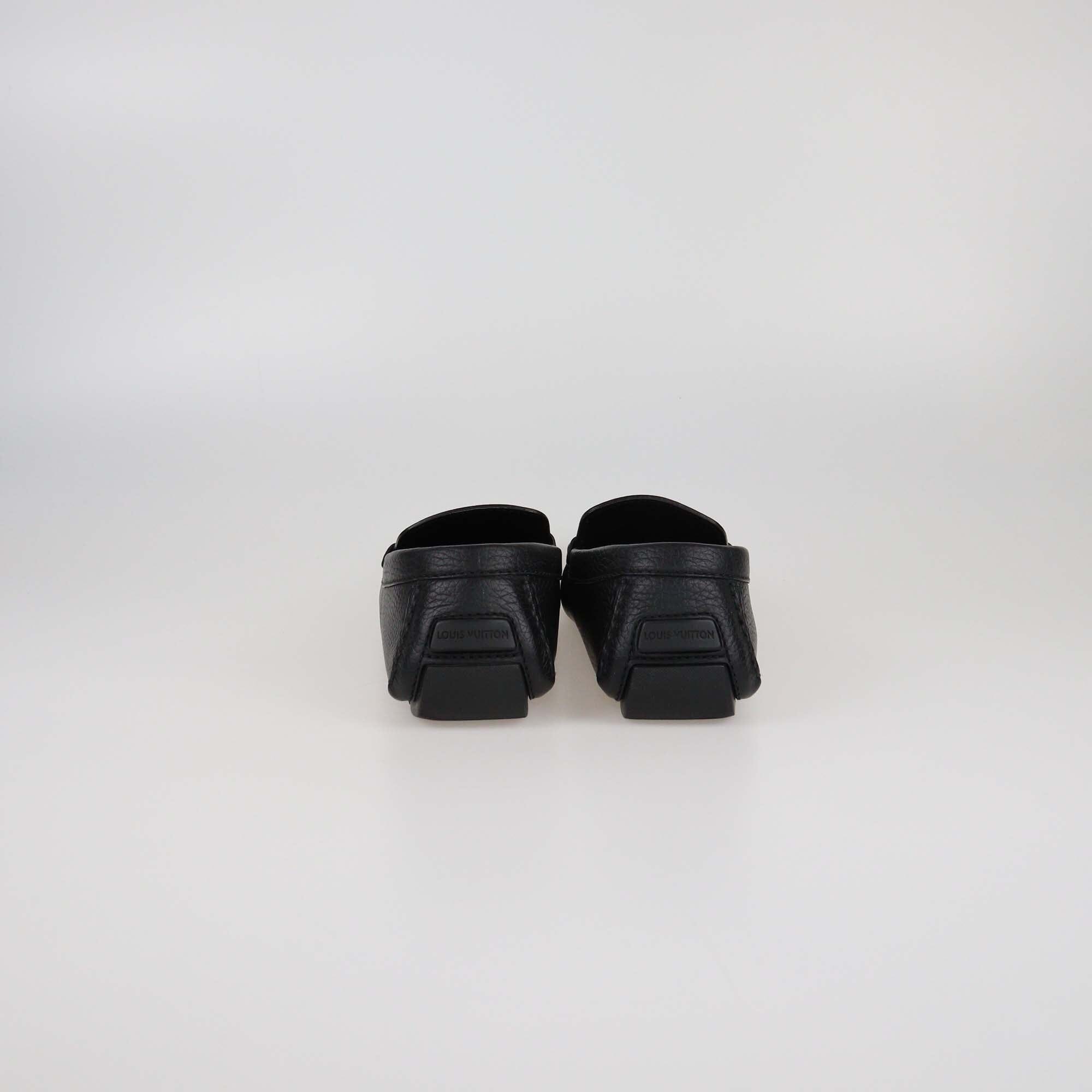 Louis Vuitton Black Monte Carlo Moccasins Mens Louis Vuitton 