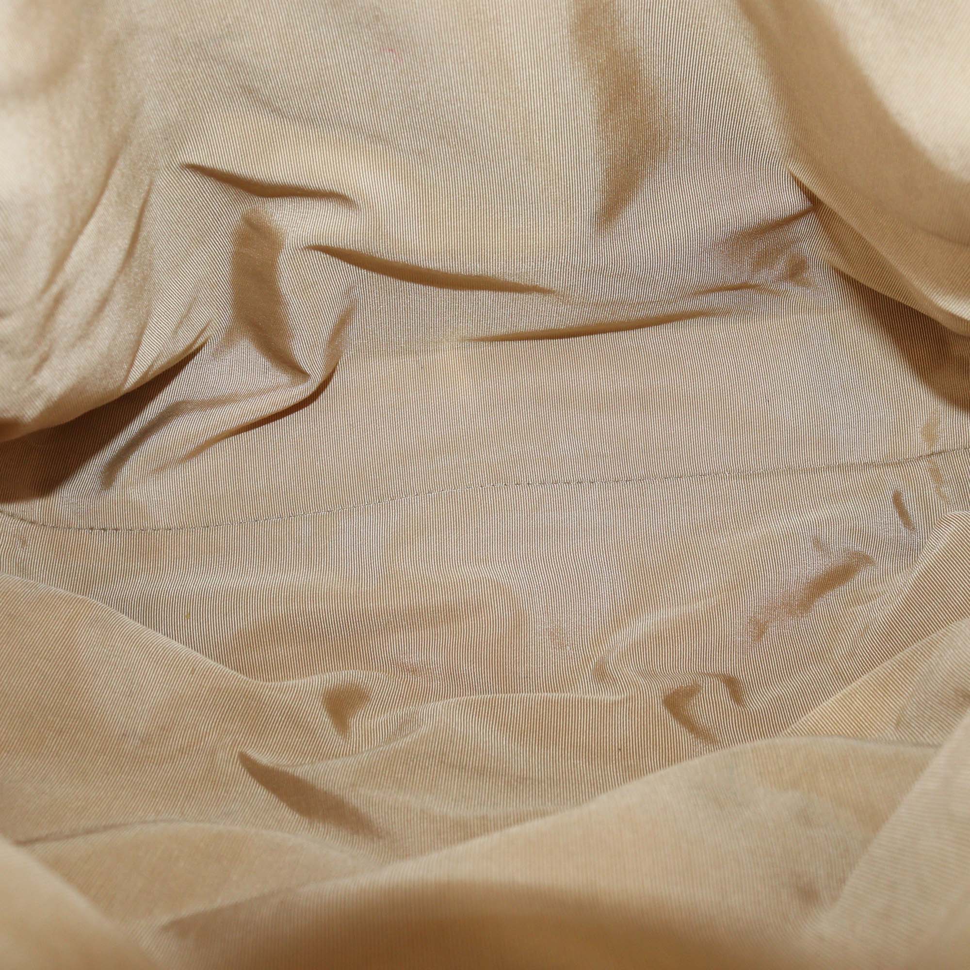 Chanel Caramel Brown Leather CC Embossed Tote