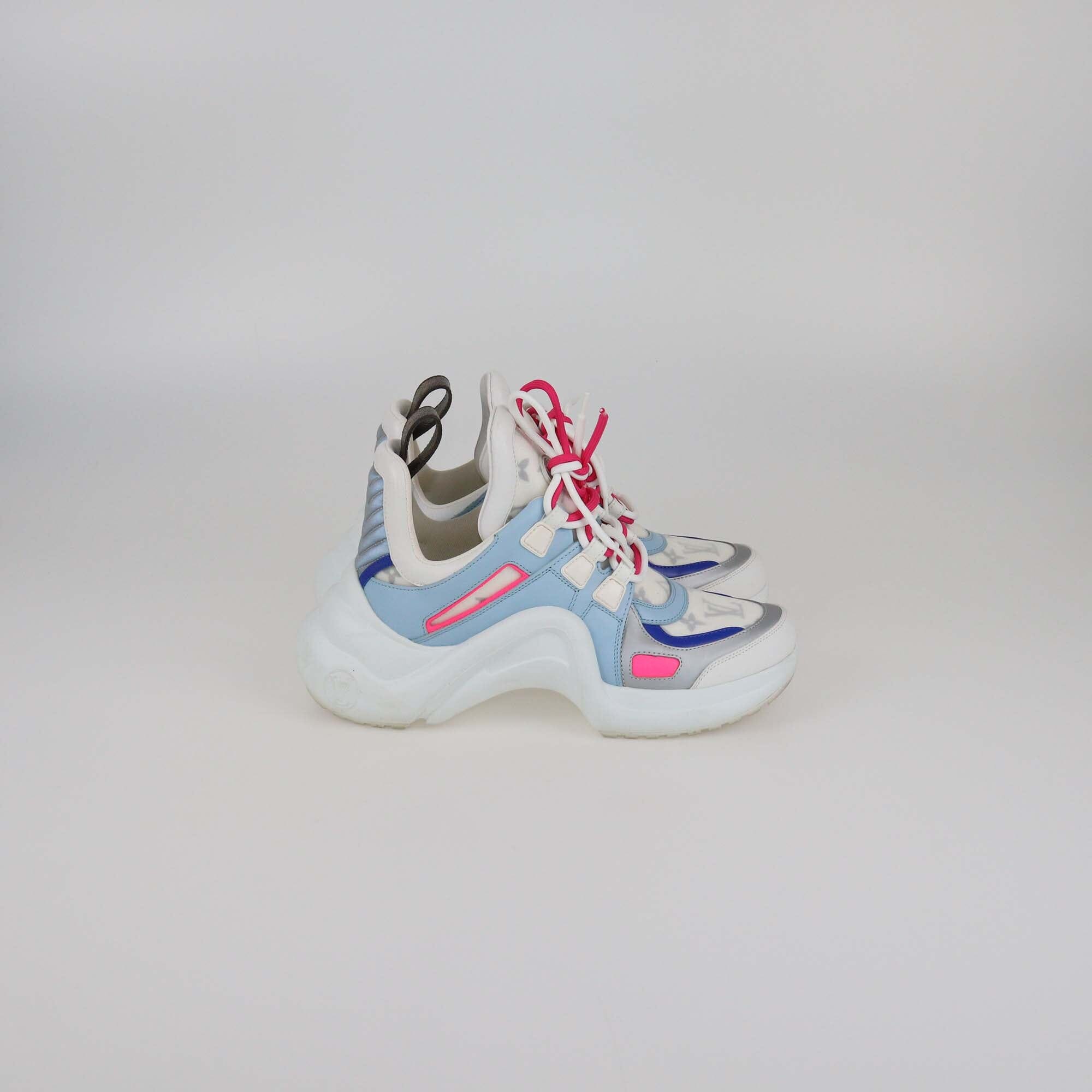 Louis Vuitton Multicolor Monogram Mesh Archlight Sneakers Womens Louis Vuitton 