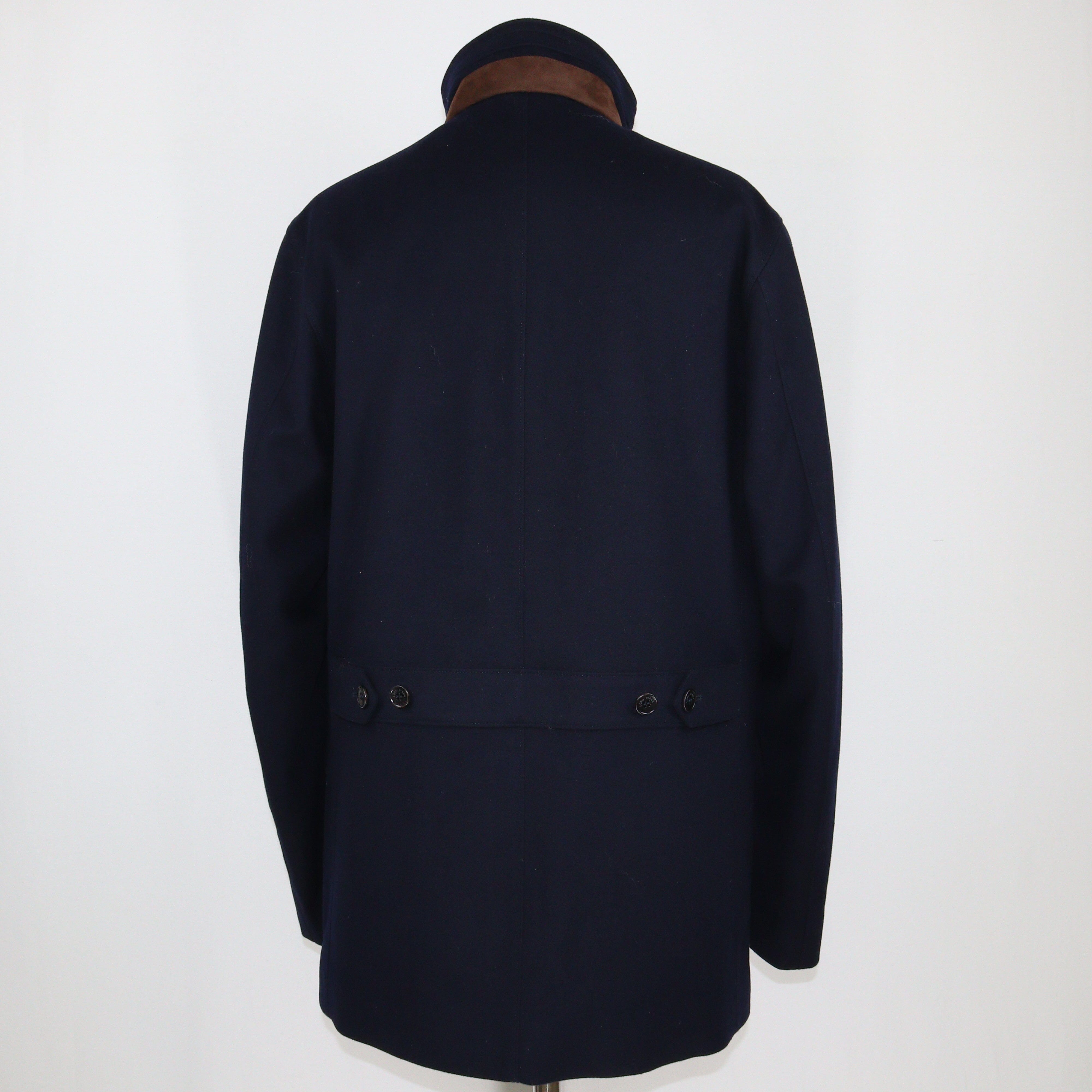 Light Midnight Blue Winter Voyager Over Coat Clothings Loro Piana 