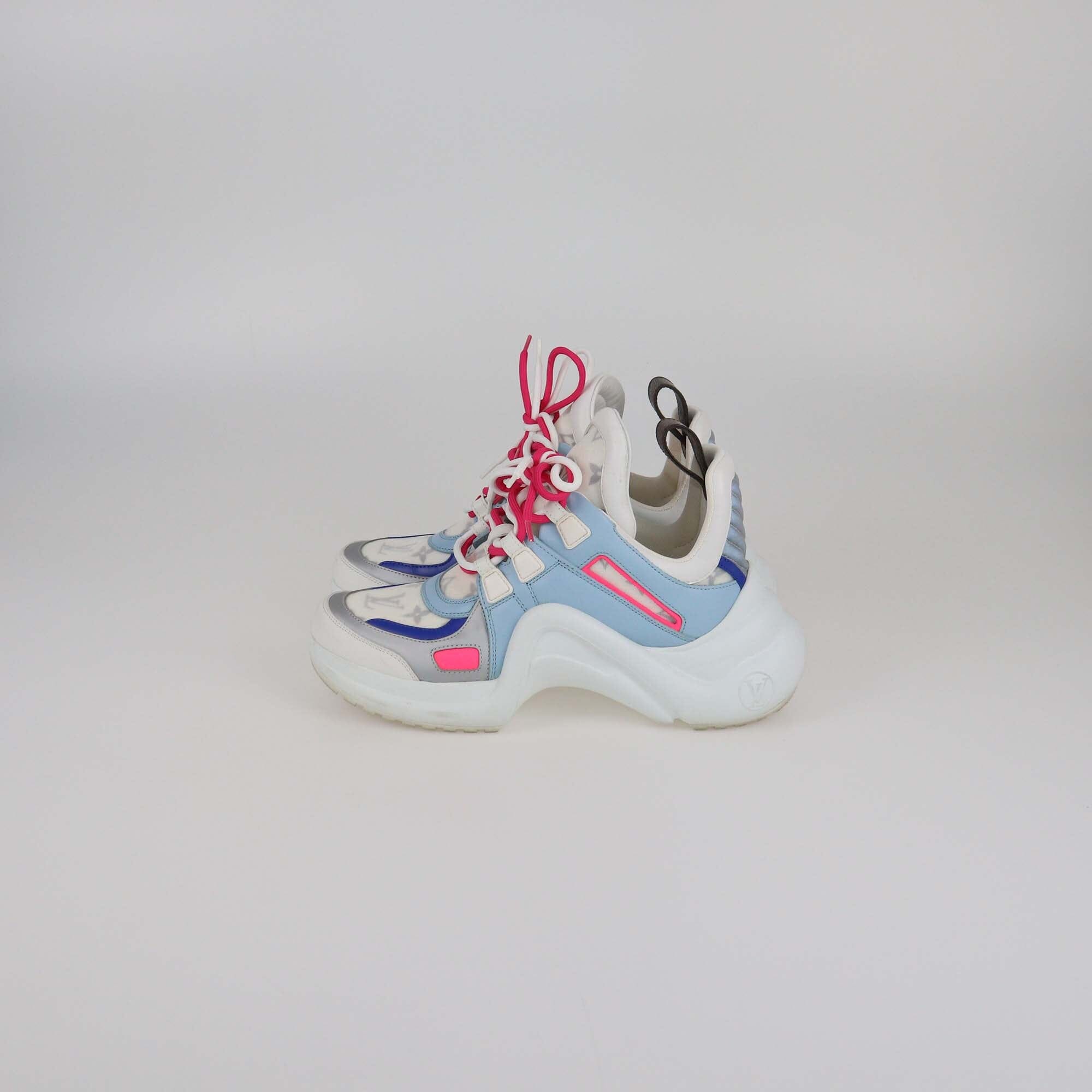 Louis Vuitton Multicolor Monogram Mesh Archlight Sneakers Womens Louis Vuitton 