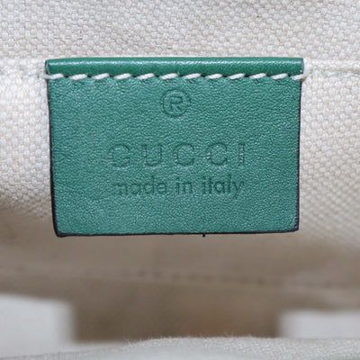 Gucci Green Guccissima Leather Mini Emily Chain Shoulder Bag