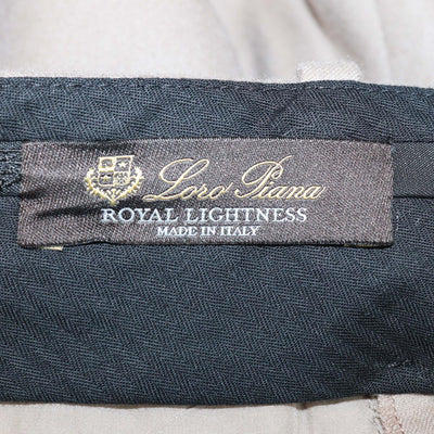 Loro Piana Ancient Plaster Cashmere Chad Royal Lightness Trousers