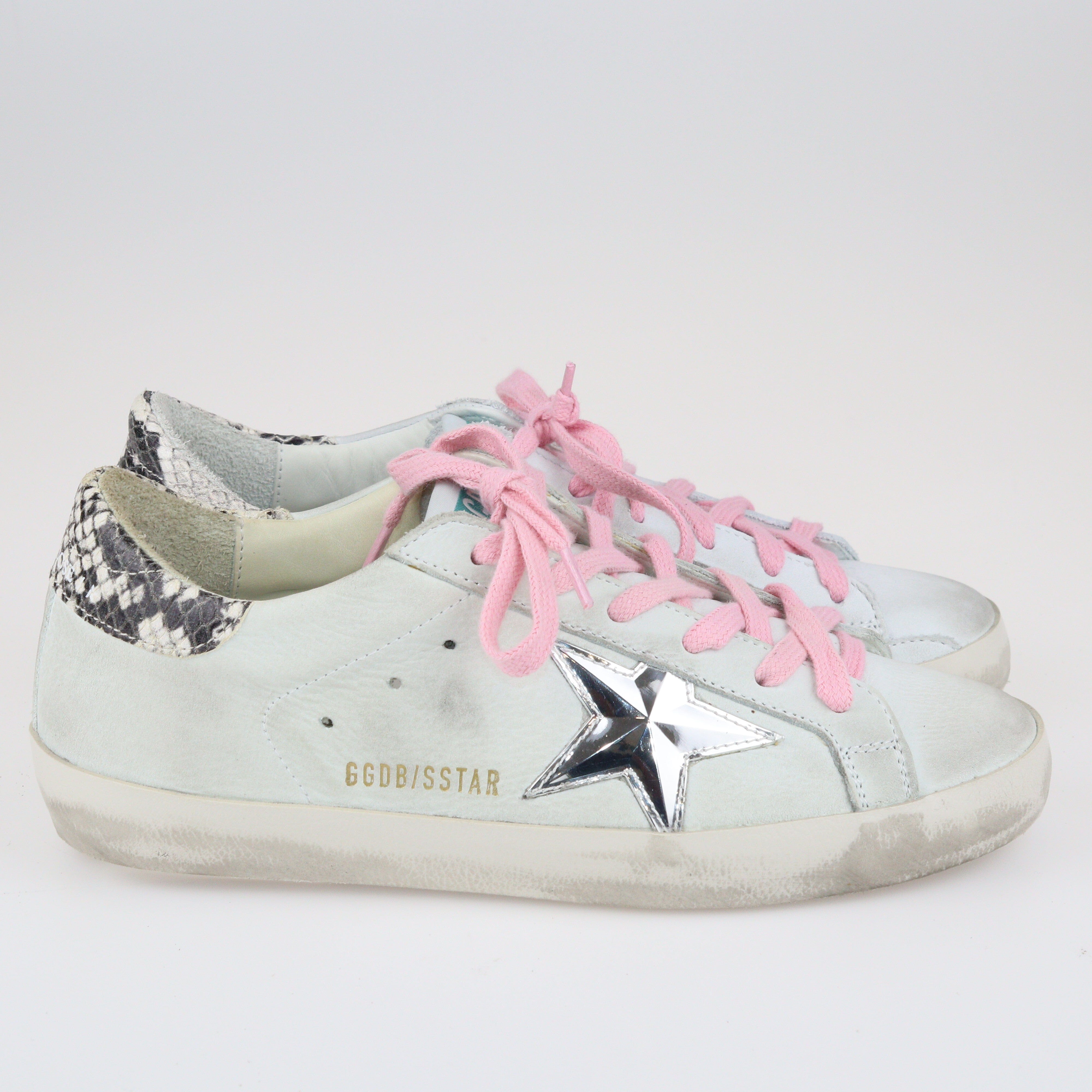 White Superstar Low Top Sneakers Shoes Golden Goose 