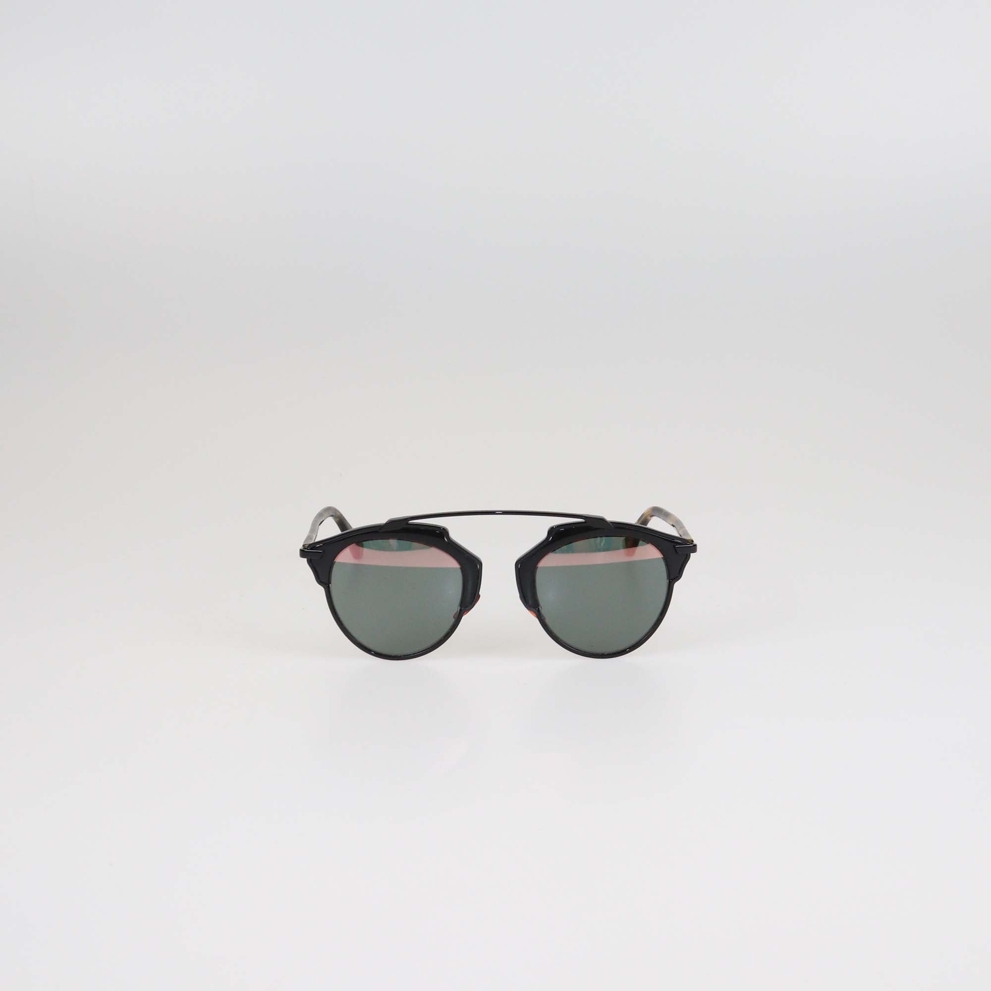 Christian Dior Black/Tortoise SoReal Sunglasses display picture 3