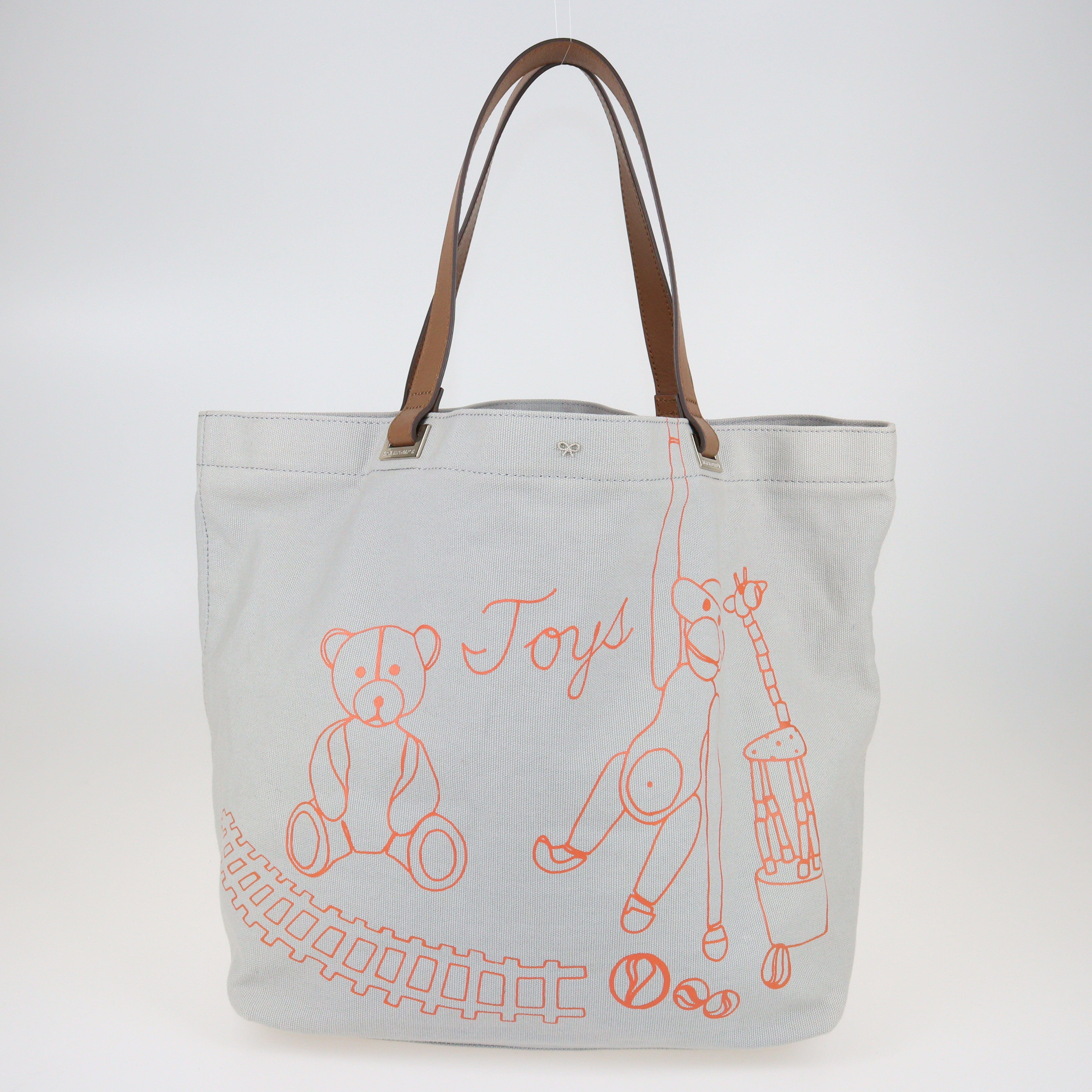 Grey Bear & Toys Printed Tote Bag Bags Anya Hindmarch 