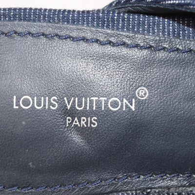 Louis Vuitton Dark Blue Denim LV Mare Open Back Mules