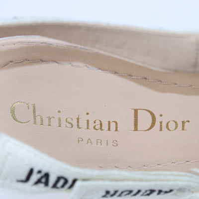Christian Dior Nude Technical Fabric J'Adior Slingback Pumps