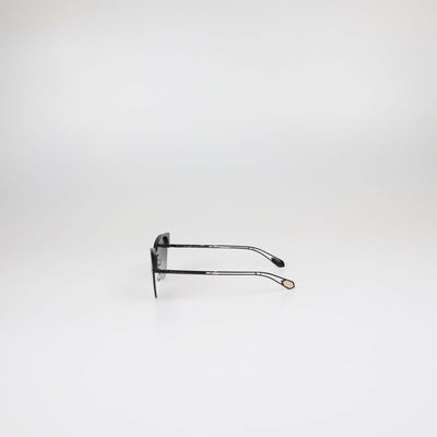 Bvlgari Black/Gold Gradient Irregular Cat Eye Sunglasses