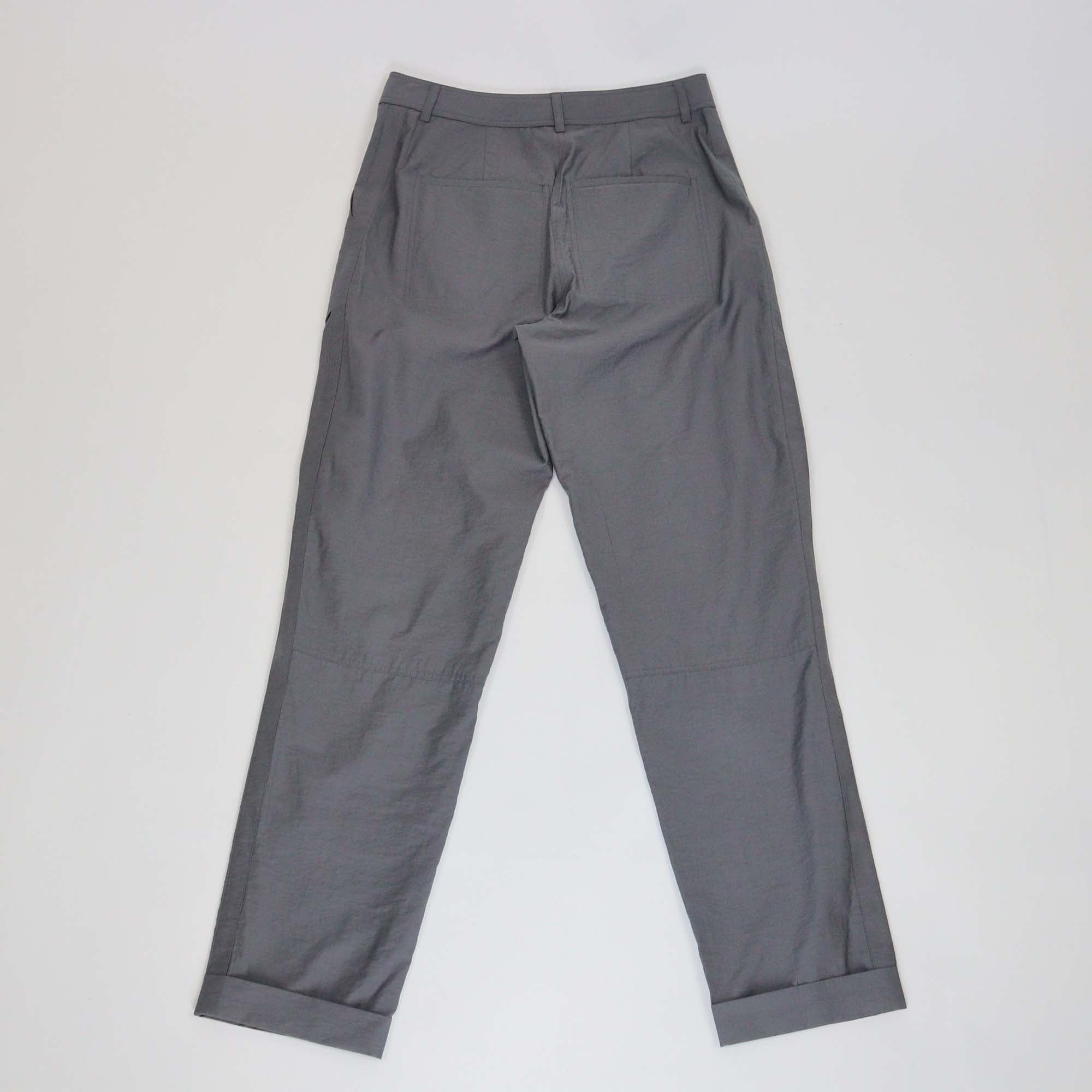 Loewe Grey Cotton Nylon Blend Pleated Pants