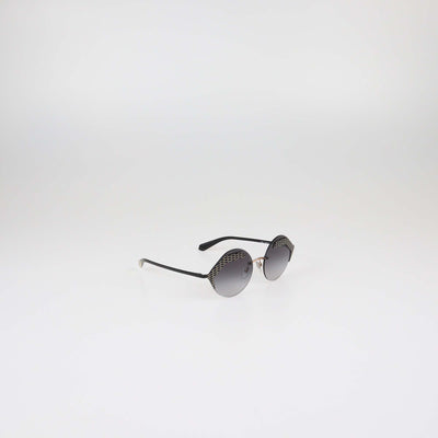 Bvlgari Grey 6089 2028/8G Mirrored Serpenti Sunglasses