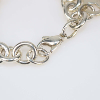 Tiffany & Co. Return To Tiffany Sterling Silver Heart Tag Bracelet Womens Tiffany & Co. 