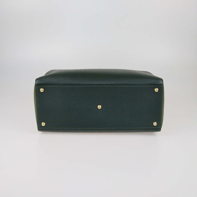 Fendi Green Medium 2Jours Tote Womens Fendi 