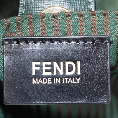 Fendi Green Medium 2Jours Tote Womens Fendi 