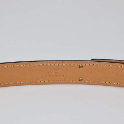 Hermes Blue Zanzibar Epsom Leather Kelly Belt