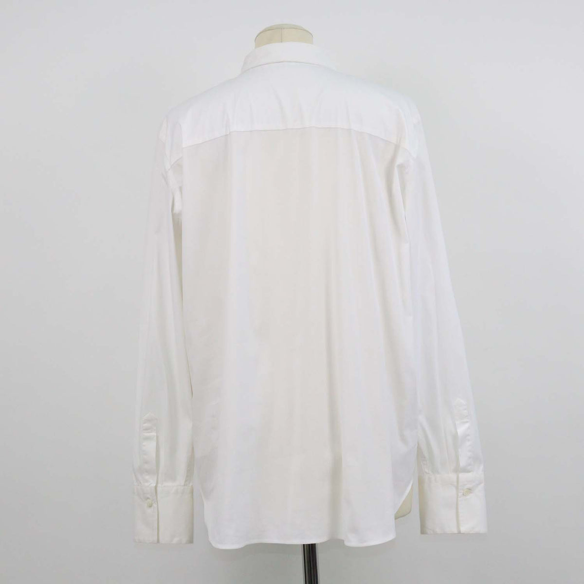 Brunello Cucinelli White Blend Cotton Poplin Longsleeve Shirt