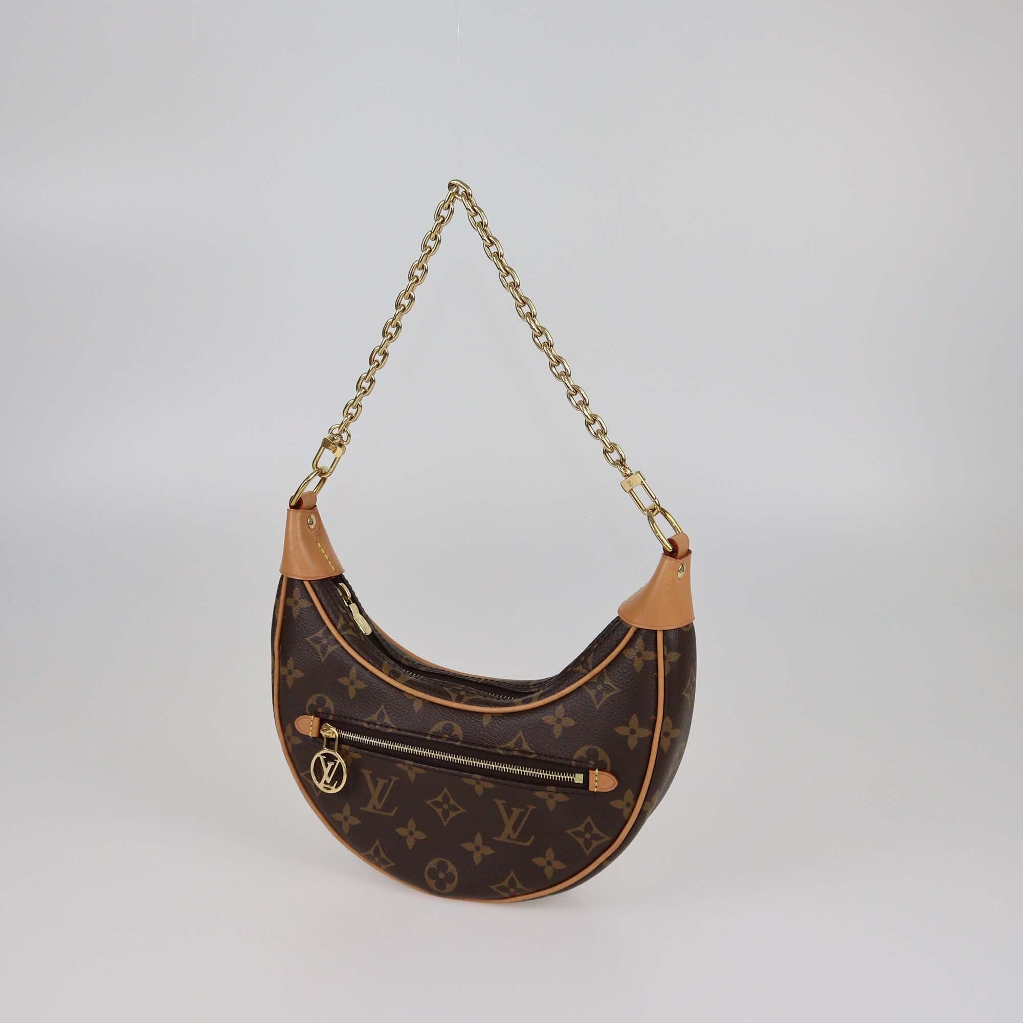 Louis Vuitton Monogram Canvas Loop Bag Womens Louis Vuitton 