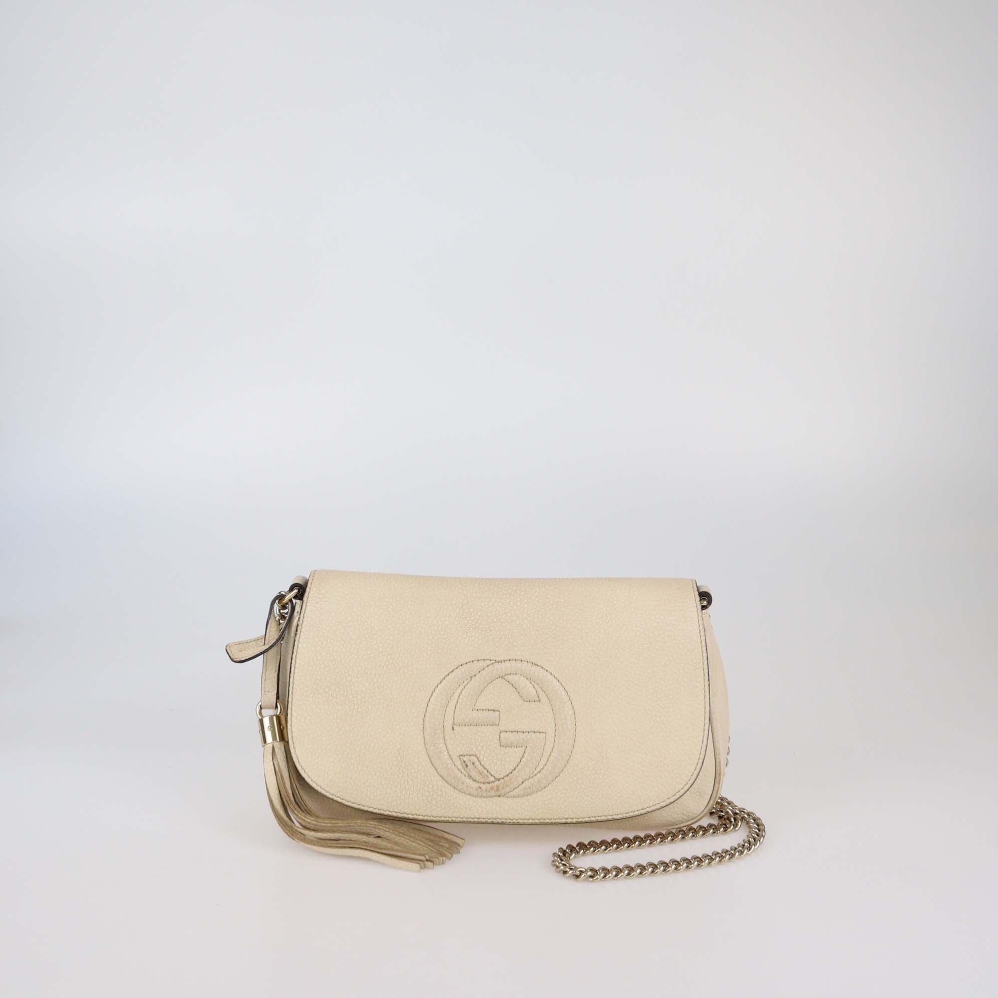 Gucci Black Leather GG Marmont Slim Belt