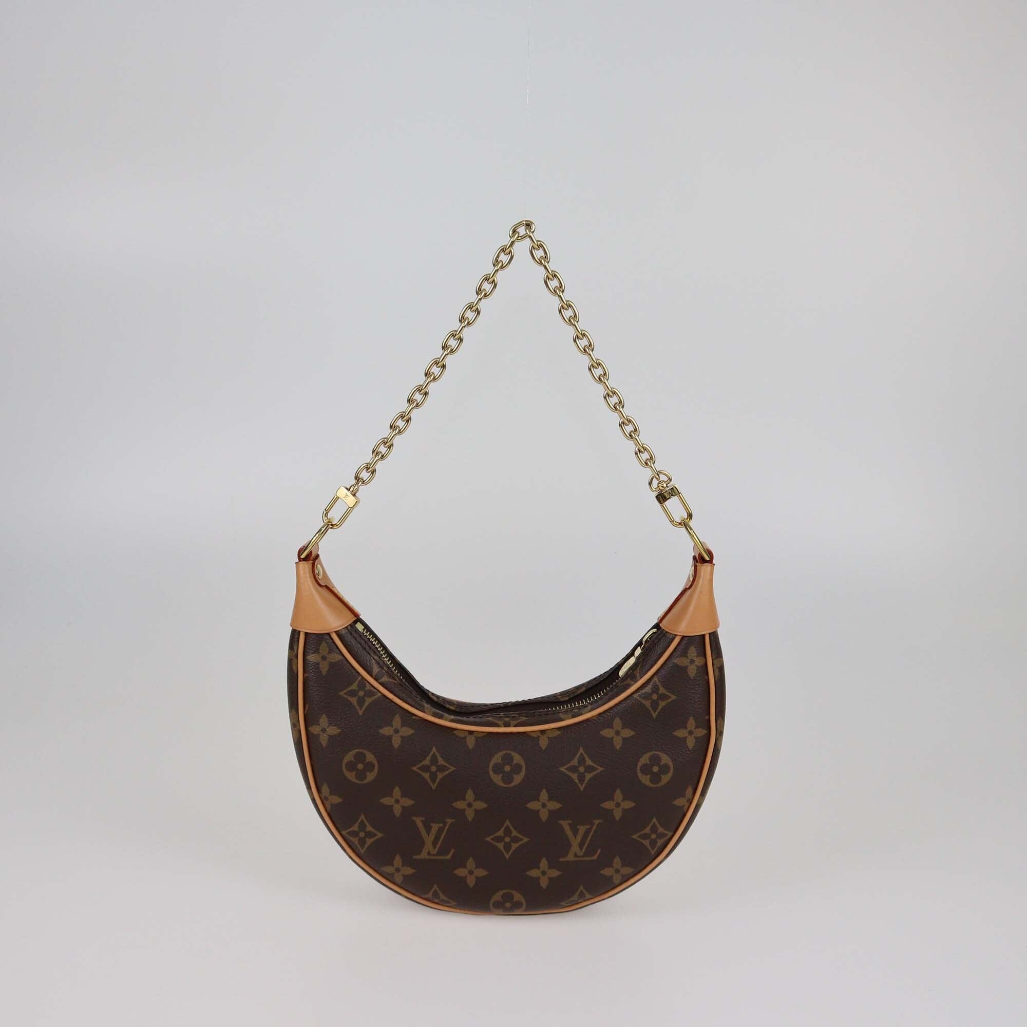 Louis Vuitton Monogram Canvas Loop Bag Womens Louis Vuitton 