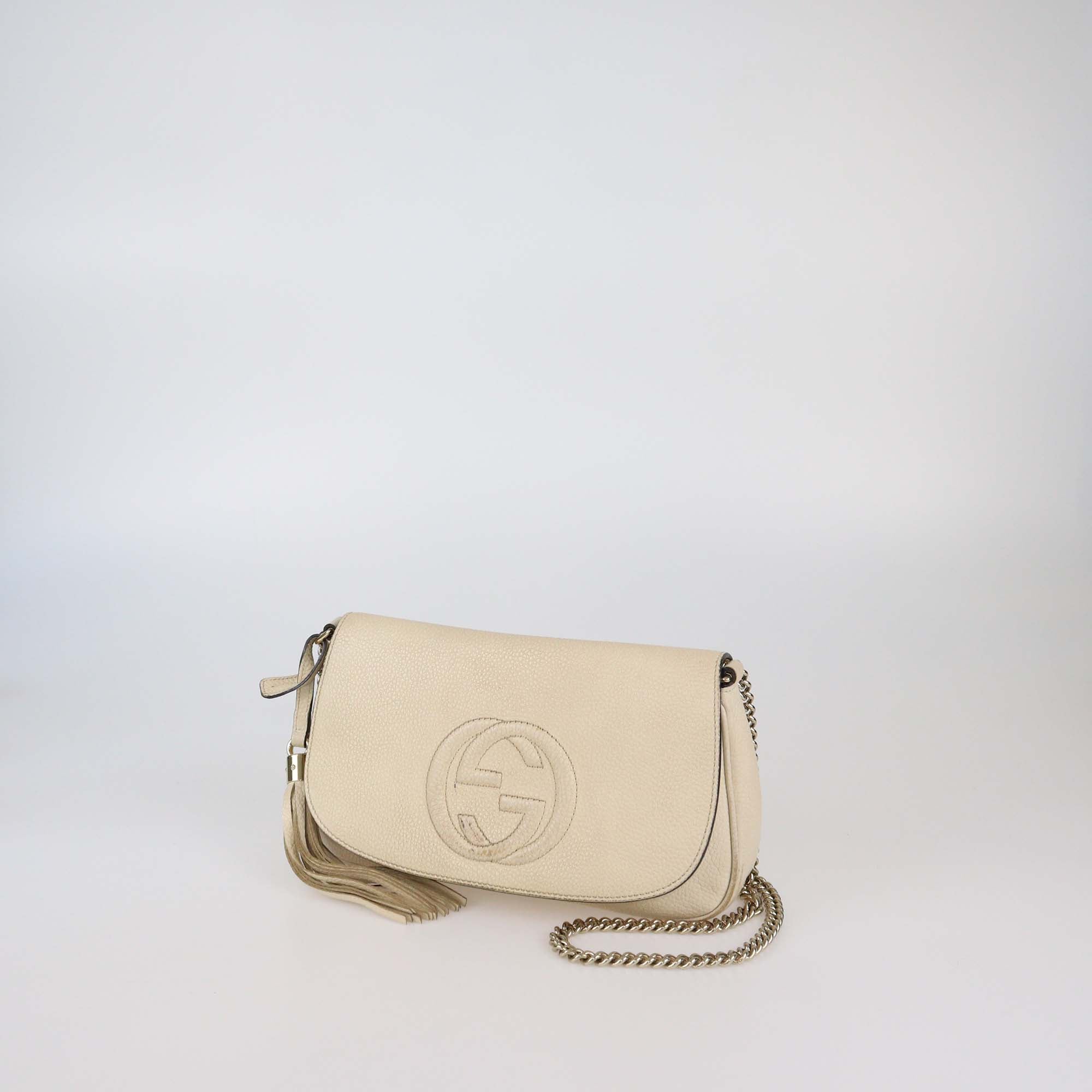 Gucci Black Leather GG Marmont Slim Belt