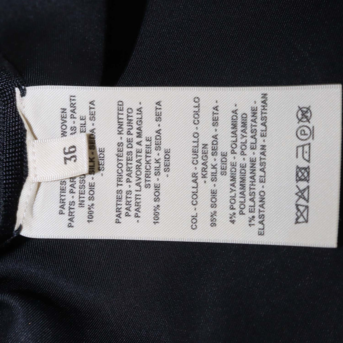 Hermes Black Silk "L'Enseigne du Sellier" Print Tunic Caftan