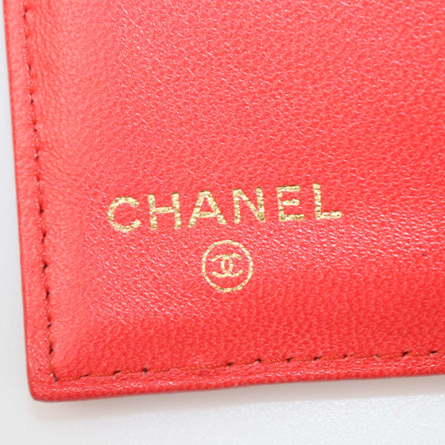 Chanel Red Quilted Leather Reissue Trifold Long Wallet