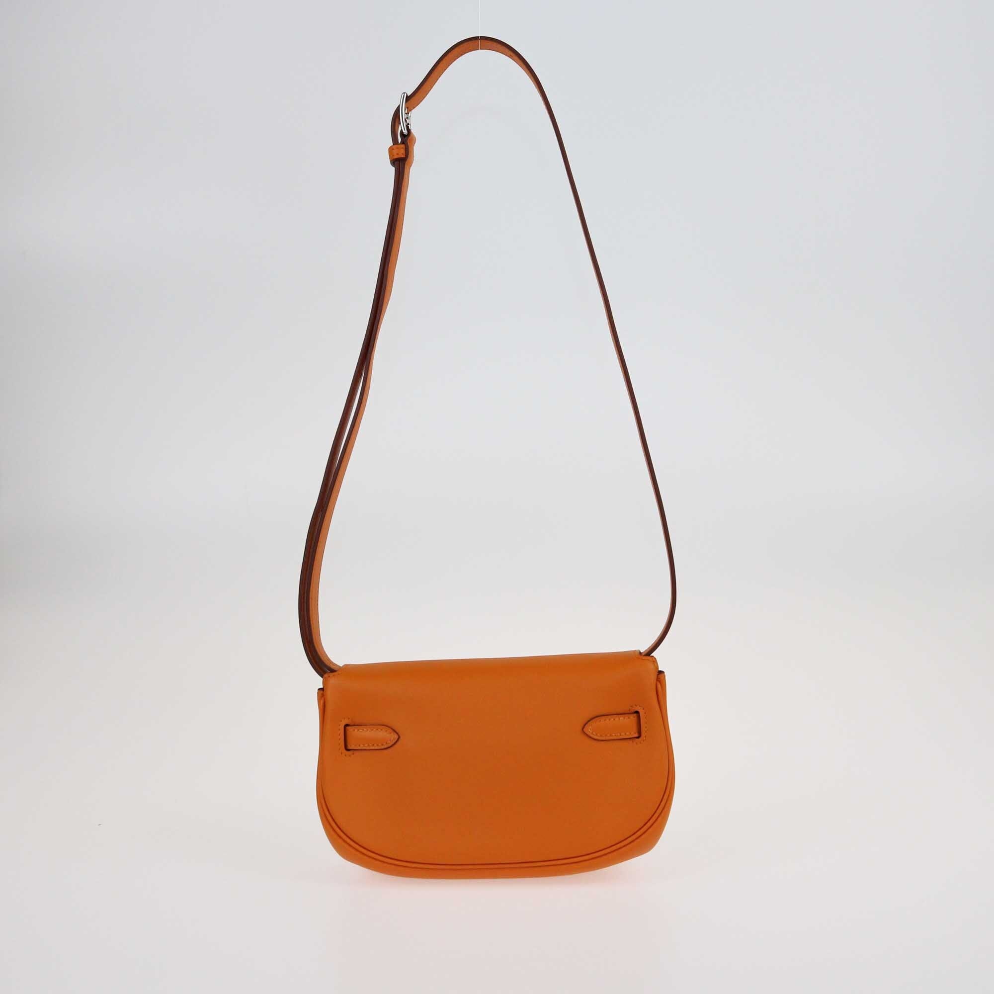 Hermes Orange Minium Swift Moove Kelly Shoulder Bag Bags Hermes 