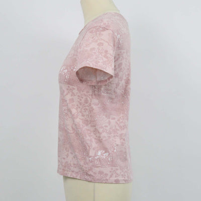 Christian Dior Kids Old Rose Cotton Reverse Toile de Jouy T-Shirt