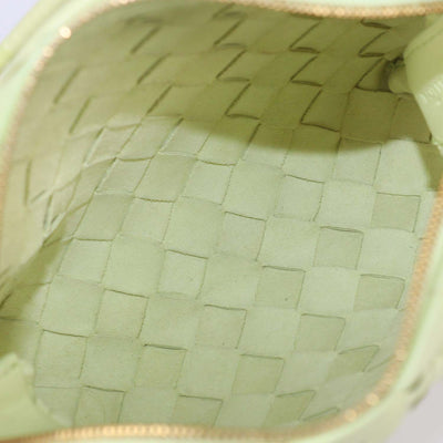 Bottega Veneta Lime Intrecciato Leather Mini Loop Camera Crossbody Bag