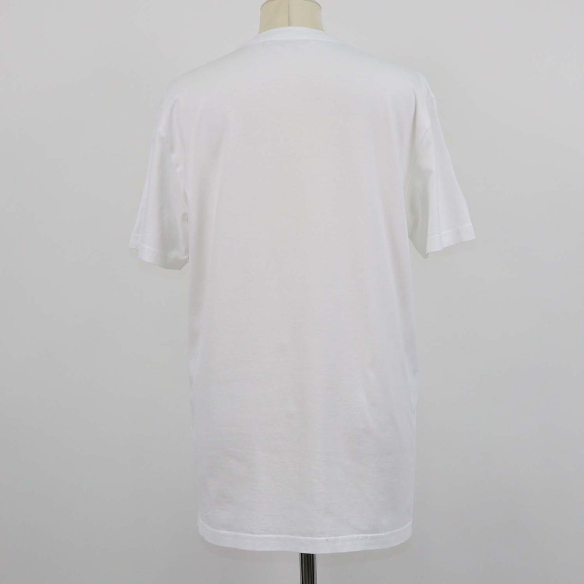 Givenchy White Cotton Logo Printed Crew Neck T-Shirt