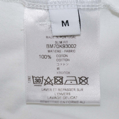 Givenchy White Cotton Logo Printed Crew Neck T-Shirt