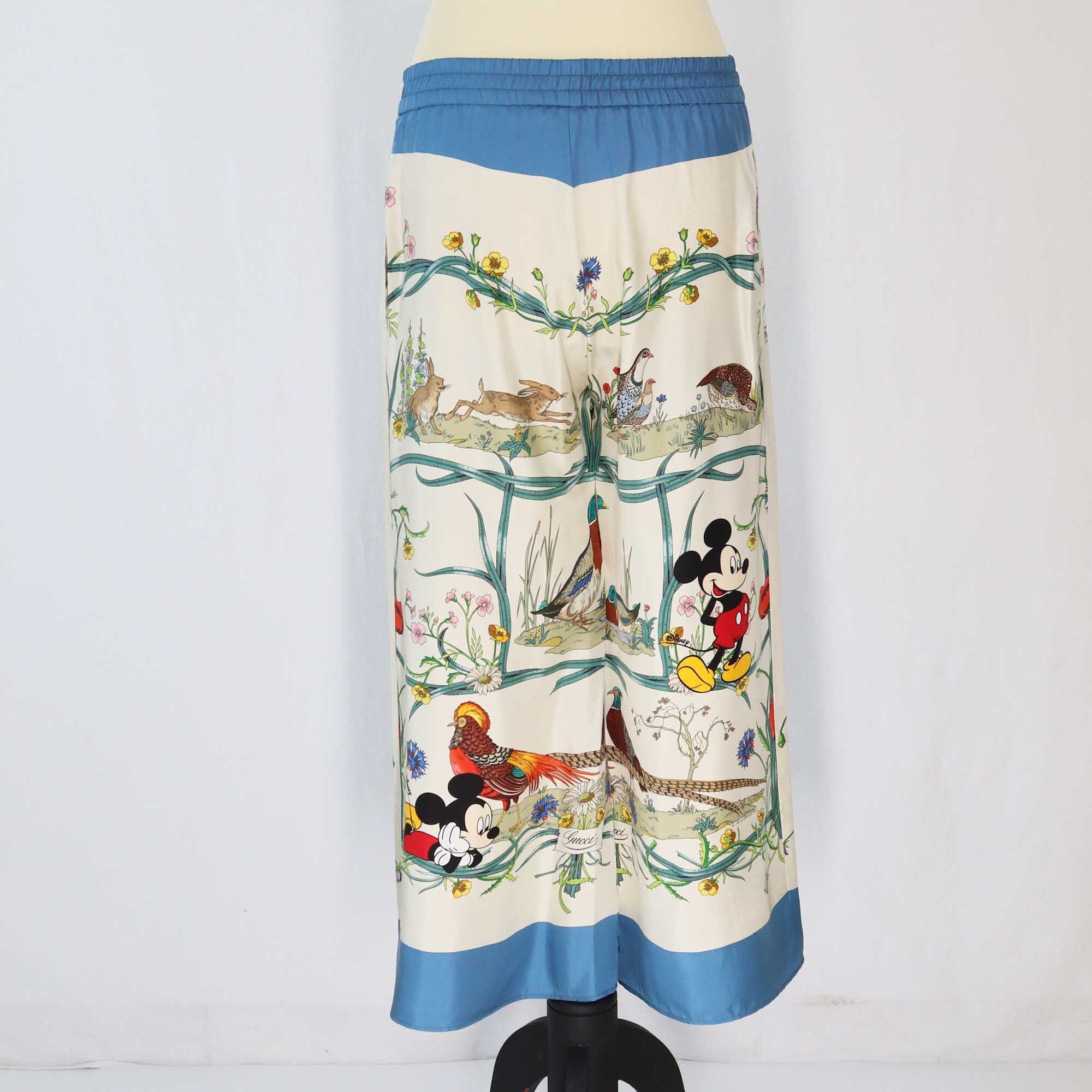 Gucci x Disney Multicolor Printed Pajama Pants Clothing Gucci x Disney 